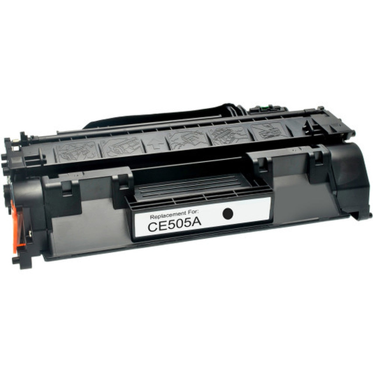 HP LaserJet P2035 CE505A Black Toner Cartridge Estimated Yield 2,300 Pages