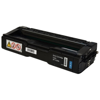 Ricoh 406047 (406096) Cyan Toner Cartridge 2000 Page Yield