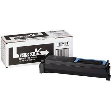 Kyocera TK-542K (TK542K) Black Toner Cartridge 5000 Page Yield