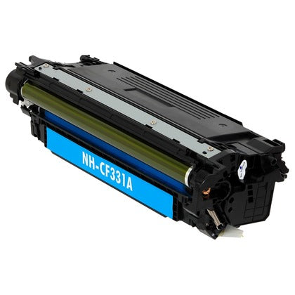 HP LaserJet M651dn CF331A Cyan Toner Cartridge 15000 Page Yield