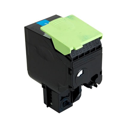 Lexmark 80C1XC0(801XC) CX510 Cyan Toner Cartridge 4000 Page Yield