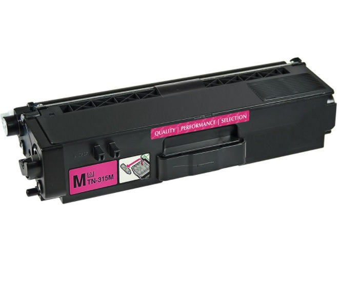 Brother TN315 Magenta Toner Cartridge Estimated Yield 3,500 Pages