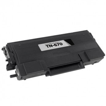 Brother TN670 Black Toner Cartridge Estimated Yield 7,500 Pages